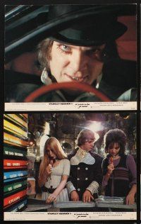 1w028 CLOCKWORK ORANGE 13 color EngUS 8x10 stills '72 Stanley Kubrick classic, Malcolm McDowell!