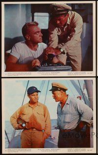 1w164 MISTER ROBERTS 4 color 8x10 stills '55 James Cagney, Henry Fonda, William Powell!