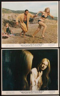 1w104 REFLECTION OF FEAR 8 color 8x10 stills '72 Robert Shaw, Sondra Locke, creepy horror!