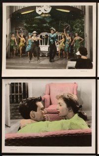 1w038 SAY ONE FOR ME 10 color 8x10 stills '59 Bing Crosby, sexy Debbie Reynolds & Robert Wagner!
