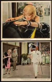 1w172 YELLOW ROLLS-ROYCE 4 color EngUS 8x10 stills '65 Shirley MacLaine, George C. Scott!
