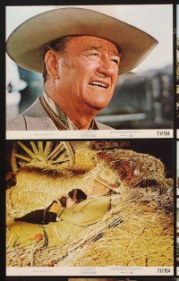 1w051 BIG JAKE 8 8x10 mini LCs '71 great close-ups of John Wayne, Richard Boone!