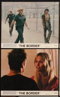 1w054 BORDER 8 8x10 mini LCs '82 Jack Nicholson & Harvey Keitel as border patrol!