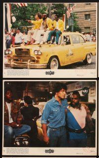 1w060 D.C. CAB 8 8x10 mini LCs '83 Mr. T with his cab, Joel Schumacher directed!