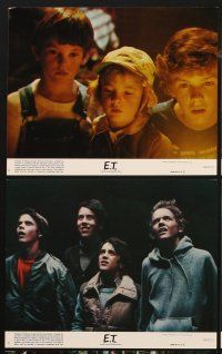 1w064 E.T. THE EXTRA TERRESTRIAL 8 8x10 mini LCs '82 Spielberg classic, Henry Thomas, Barrymore!