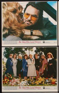 1w091 MAN WHO LOVED WOMEN 8 8x10 mini LCs '83 Burt Reynolds, Kim Basinger, Julie Andrews!