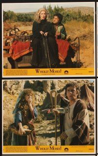1w127 WHOLLY MOSES 8 8x10 mini LCs '80 Dudley Moore as Herschel the Moses wannabe!