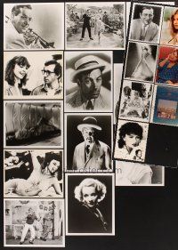 1x165 LOT OF 19 BLACK & WHITE & COLOR 8X10 REPRO STILLS '80s top stars from the 1930s-1980s!