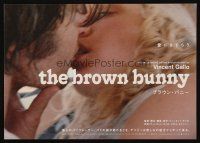 1x304 BROWN BUNNY Japanese 7.25x10.25 '03 Vincent Gallo, Chloe Sevigny, controversial sex movie!