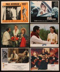 1x118 LOT OF 6 LOBBY CARDS '63 - '83 Hud, Main Event, Sugarland Express, Superman II & more!
