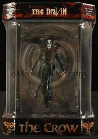 1x238 CROW special edition display figure '00 unopened Eric Draven with guitar & bird on shoulder!