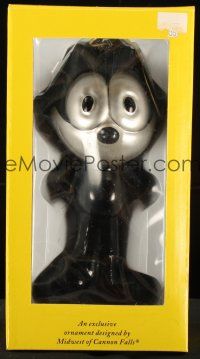 1x243 FELIX THE CAT glass ornament '90s in its original packaging, from Midwest of Canyon Falls!