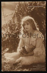 1x270 MARY MILES MINTER Swedish postcard '10s image of pretty actress holding squirrel!