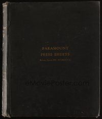 1x002 PARAMOUNT 1941-42 bound volume of pressbooks '42 with This Gun for Hire & Sullivan's Travels