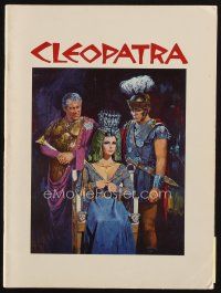 1x393 CLEOPATRA program book '64 Elizabeth Taylor, Richard Burton, Rex Harrison!