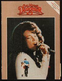 1x394 COAL MINER'S DAUGHTER program book '80 Sissy Spacek as country singer Loretta Lynn!