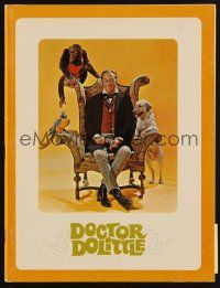 1x396 DOCTOR DOLITTLE program book '67 Rex Harrison speaks with animals, Richard Fleischer!