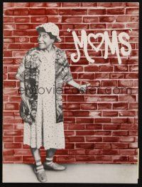 1x423 MOMS stage play program book '88 Clarice Taylor as Jackie Mabley!