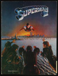 1x439 SUPERMAN II program book '81 Christopher Reeve, Terence Stamp, Margot Kidder, Gene Hackman!