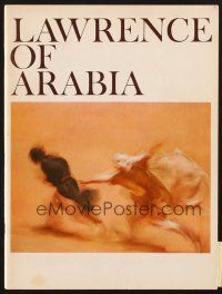 1x454 LAWRENCE OF ARABIA program '62 David Lean classic starring Peter O'Toole!