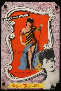 1x069 BELLE OF THE YUKON 2 special 11x17s '44 Bob Burns & sexy Gypsy Rose Lee!