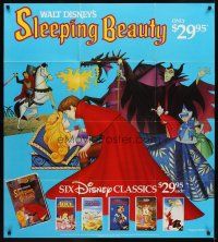 1x368 SLEEPING BEAUTY video special 36x41 R86 Walt Disney cartoon fairy tale fantasy classic!