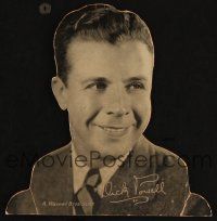 1x371 DICK POWELL standee '30s cool image of the Warner Bros. star!