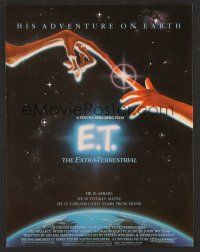 1x378 E.T. THE EXTRA TERRESTRIAL trade ad '82 Steven Spielberg classic, John Alvin art!