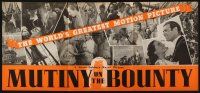 1x044 MUTINY ON THE BOUNTY trade ad '35 Clark Gable, Charles Laughton, sexy Movita!