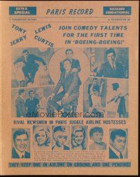 1x485 BOEING BOEING herald '65 Tony Curtis & Jerry Lewis in the big comedy of nineteen sexty-sex!