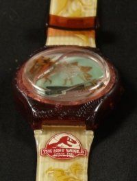 1x264 JURASSIC PARK 2 wristwatch '97 cool Burger King promotional item, something has survived!