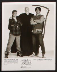 1x753 BILL & TED'S BOGUS JOURNEY presskit w/ 8 stills '91 Keanu Reeves, Alex Winter, George Carlin