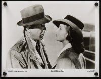 1x764 CASABLANCA presskit w/ 3 stills R92 Humphrey Bogart, Ingrid Bergman, Michael Curtiz!