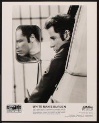 1x995 WHITE MAN'S BURDEN presskit w/ 7 stills '95 John Travolta, Harry Belafonte, race relations!