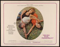 1y003 10:30 P.M. SUMMER 1/2sh '66 Melina Mercouri, Romy Schneider & Peter Finch in love triangle!