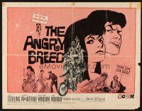 1y021 ANGRY BREED 1/2sh '68 bikers buck the establishment, cool artwork of angry youth!