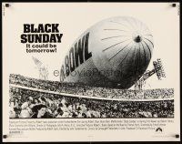 1y057 BLACK SUNDAY 1/2sh '77 Frankenheimer, Goodyear Blimp zeppelin disaster at the Super Bowl!