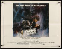 1y145 EMPIRE STRIKES BACK 1/2sh '80 Lucas, classic Gone With The Wind style art by Roger Kastel!