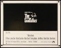 1y185 GODFATHER 1/2sh '72 Marlon Brando & Al Pacino in Francis Ford Coppola crime classic!