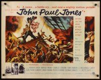 1y253 JOHN PAUL JONES 1/2sh '59 the adventures that will live forever in America's naval history!