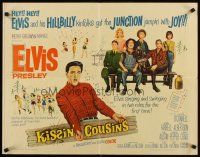 1y265 KISSIN' COUSINS 1/2sh '64 hillbilly Elvis Presley and his lookalike Army twin!