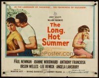 1y294 LONG, HOT SUMMER 1/2sh '58 Paul Newman, Joanne Woodward, Faulkner, directed by Martin Ritt!