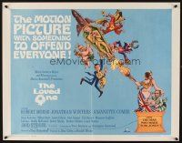 1y298 LOVED ONE 1/2sh '65 Jonathan Winters in motion picture with something to offend everyone!