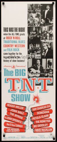 1z173 BIG T.N.T. SHOW insert '66 all-star rock & roll, traditional blues, country & folk rock!