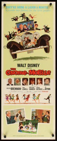 1z329 GNOME-MOBILE insert R76 Walt Disney fantasy, art of Walter Brennan & lots of little people!