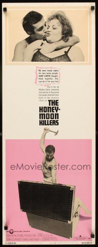 1z374 HONEYMOON KILLERS insert '69 anti-romantic Shirley Stoler & Tony Lo Bianco, different!