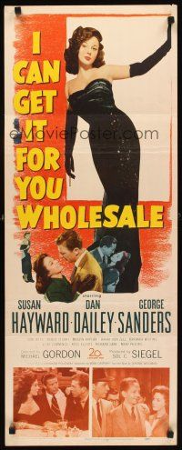 1z387 I CAN GET IT FOR YOU WHOLESALE insert '51 full-length sexy Susan Hayward!