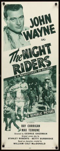 1z539 NIGHT RIDERS insert R53 John Wayne, Doreen McKay, Three Mesquiteers!