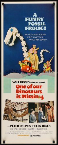 1z555 ONE OF OUR DINOSAURS IS MISSING insert '75 Walt Disney, Peter Ustinov, a funky fossil frolic