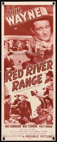 1z602 RED RIVER RANGE insert R53 Lorna Gray, John Wayne, 3 Mesquiteers!